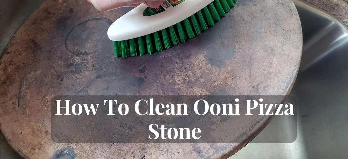 how to clean ooni pizza stone