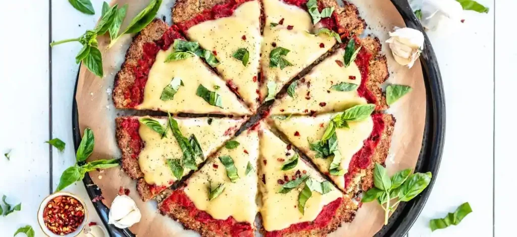 vegan cauliflower pizza crust recipe 